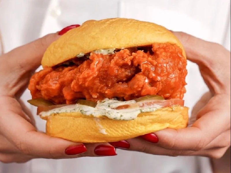 Buffalo Chicken Burger